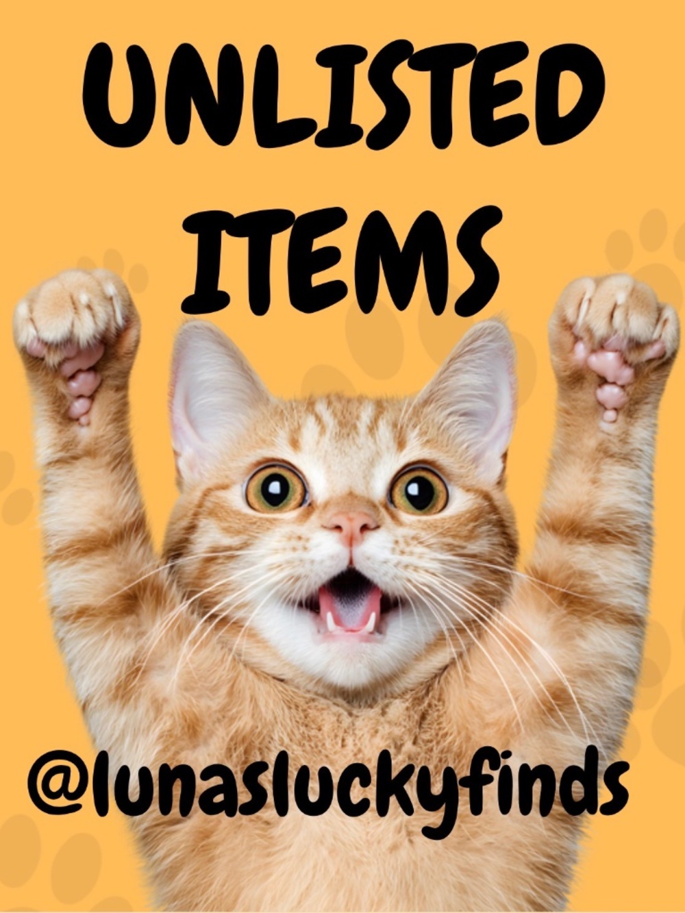 Unlisted Items During Live Show